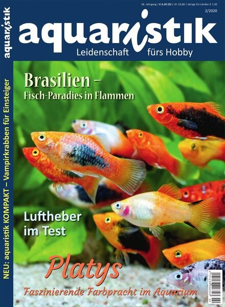 Aquaristik – Februar 2020 Cover