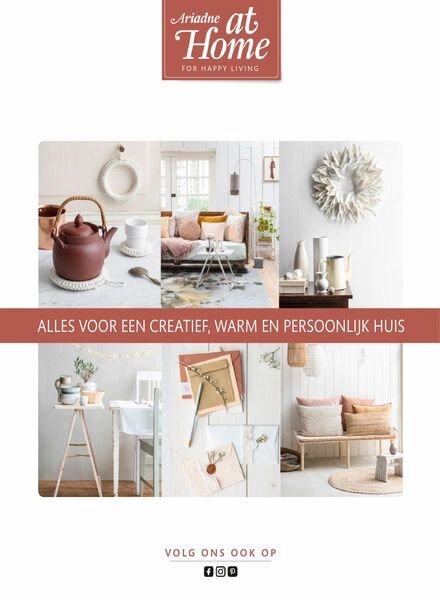 Ariadne at Home Brocante – maart 2020 Cover