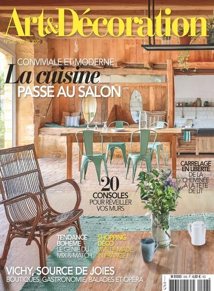 Art & Decoration – fevrier 2020 Cover