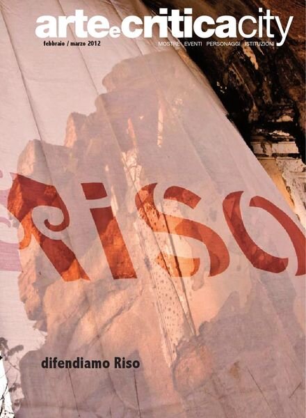 Arte e Critica N.2 – Febbraio-Marzo 2012 Cover