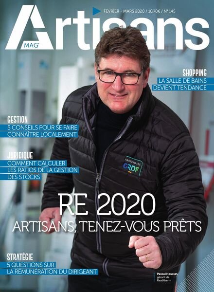 Artisans Mag – fevrier 2020 Cover