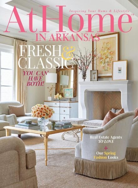 At Home in Arkansas – April 2020 Cover