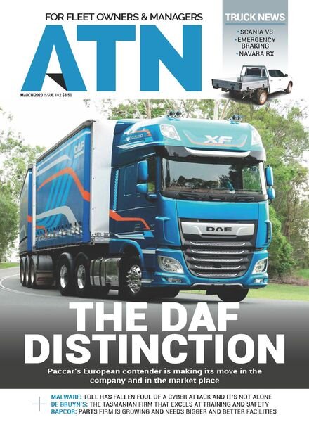 Australasian Transport News ATN – March 2020 Cover