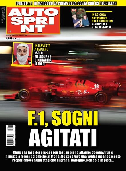 Auto Sprint – 3 Marzo 2020 Cover
