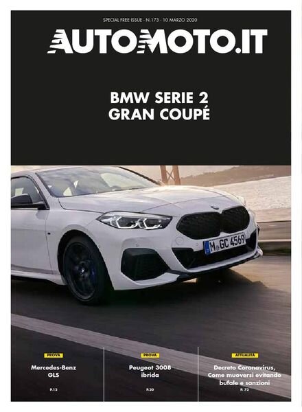 Automoto.it Magazine – 10 Marzo 2020 Cover