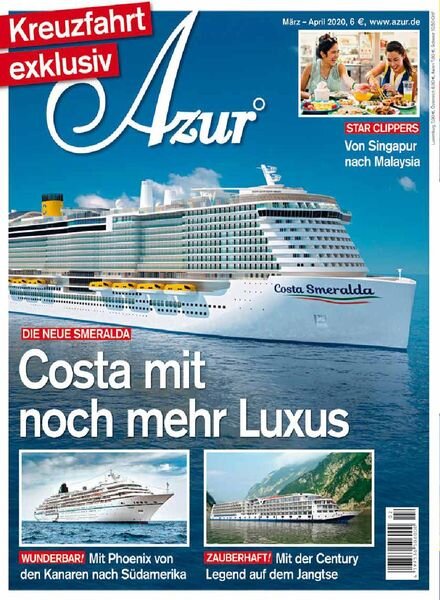 Azur – Marz-April 2020 Cover