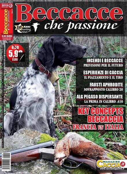 Beccacce Che Passione – Novembre-Dicembre 2019 Cover