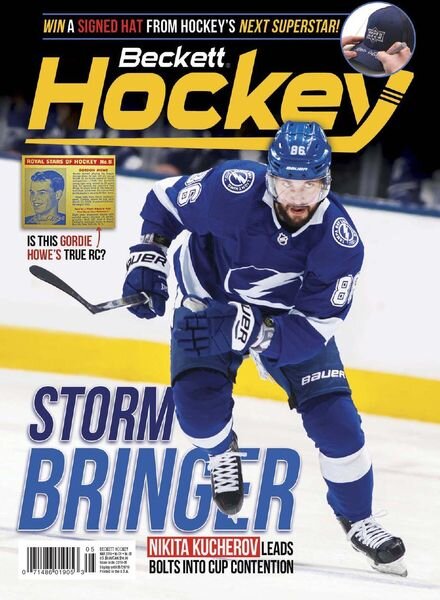 Beckett Hockey – May 2019 Cover
