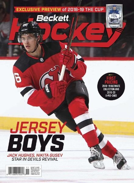 Beckett Hockey – November 2019 Cover