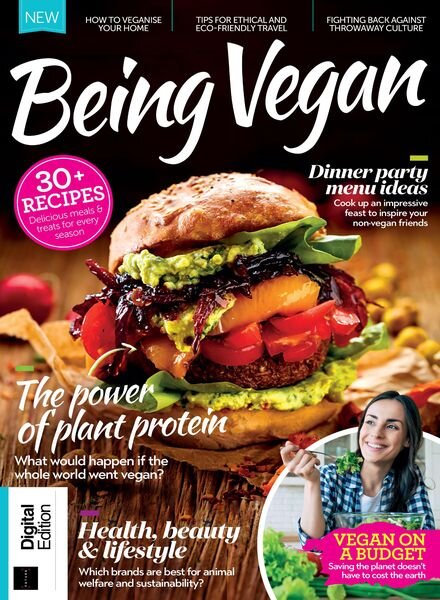 Being Vegan – 1st Edition – November 2019 Cover