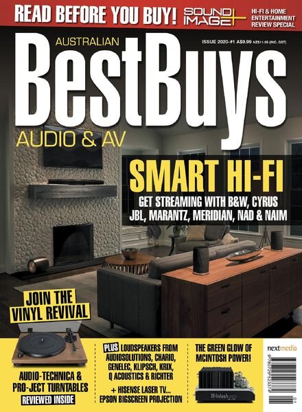 Best Buys – Audio & AV – December 2019 Cover