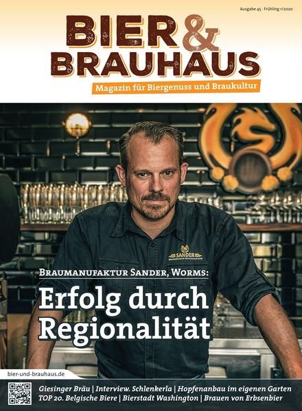 Bier & Brauhaus – Fruhling 2020 Cover