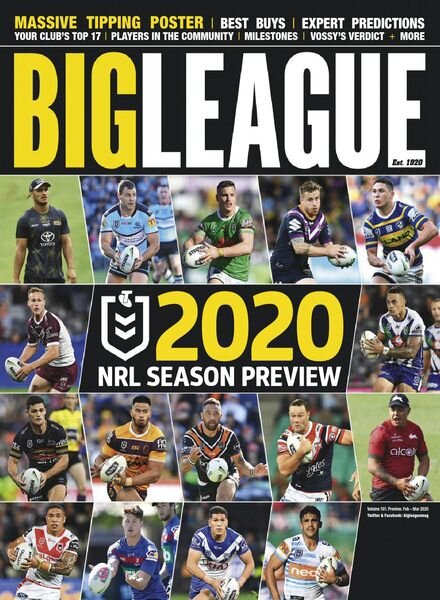 Big League Weekly Edition – February 2020 Cover