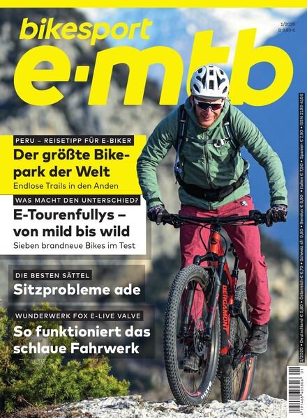 Bikesport e-mtb – Nr.1, 2020 Cover