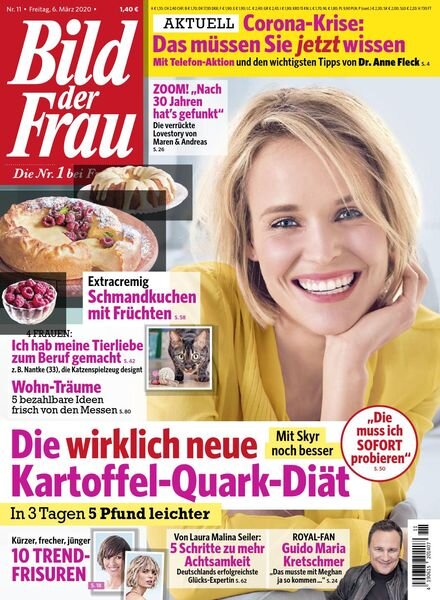 Bild der Frau – 06 Marz 2020 Cover