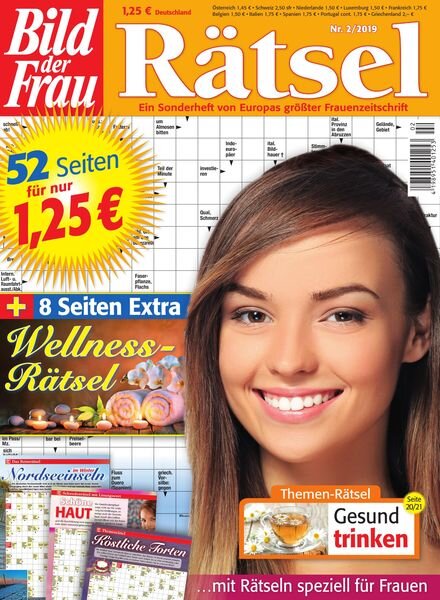 Bild der Frau Ratsel – Februar 2019 Cover
