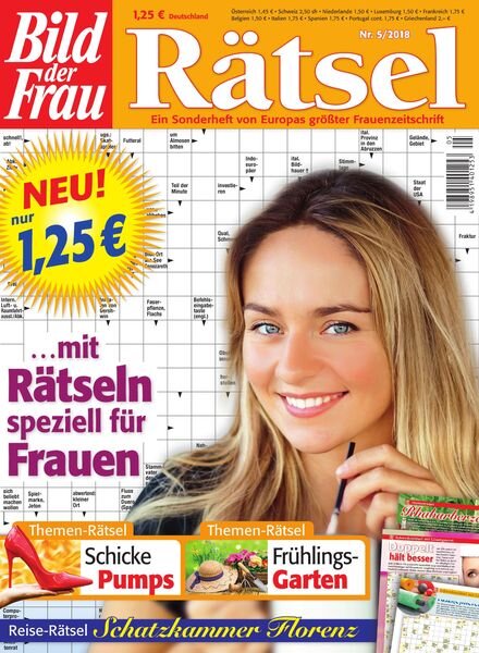 Bild der Frau Ratsel – Mai 2018 Cover