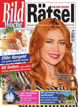Bild Woche Ratsel – April-Mai 2020