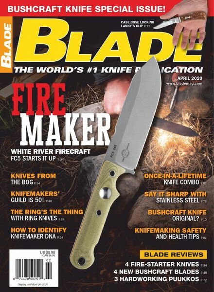Blade – April 2020 Cover