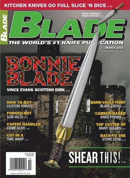 Blade – March 2020 Cover