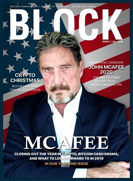 Block Journal – Issue 2 – December 2018 Cover