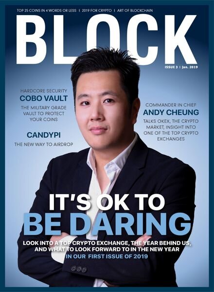 Block Journal – Issue 3 – January 2019 Cover
