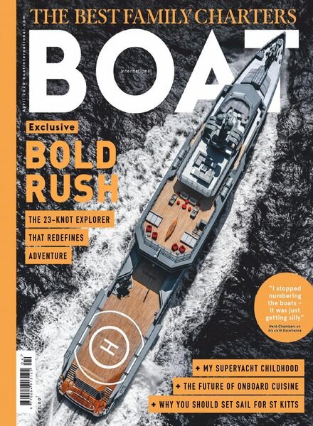 Boat International – April 2020 Cover