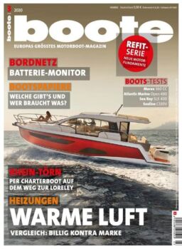 Boote – Marz 2020
