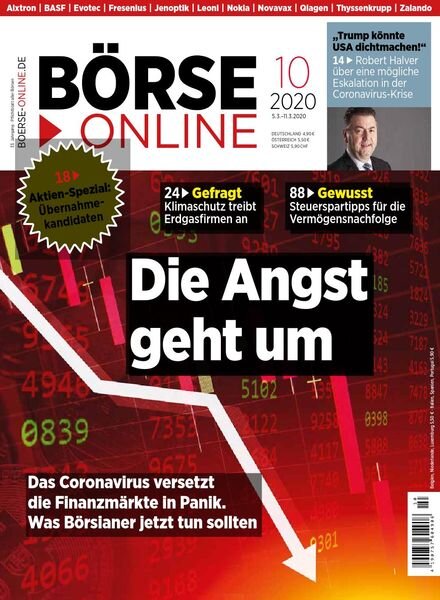 Borse Online – 05 Marz 2020 Cover