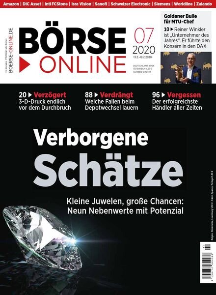 BOrse Online – 13 Februar 2020 Cover