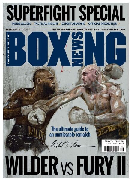 Boxing News – 20 February 2020 Cover