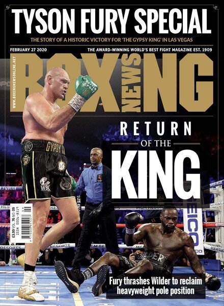 Boxing News – 27 February 2020 Cover