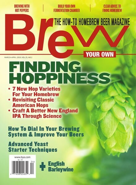 Brew Your Own – March-April 2019 Cover
