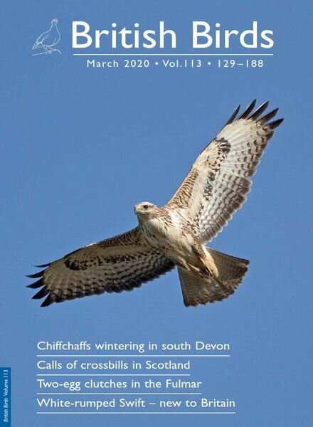 British Birds – March 2020 Cover