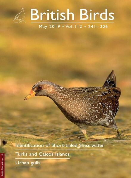 British Birds – May 2019 Cover