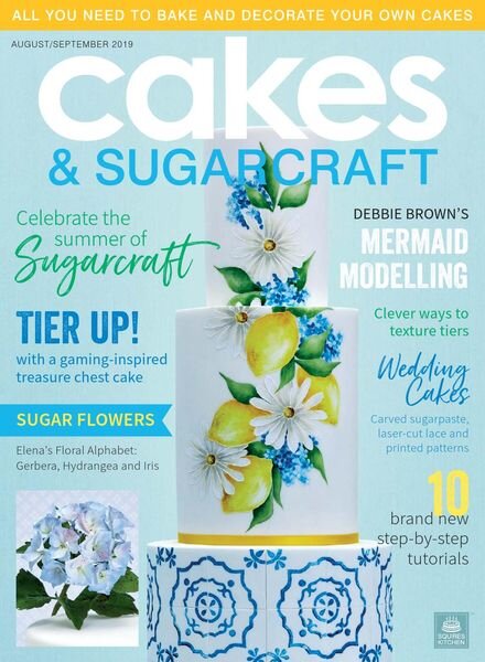 Cakes & Sugarcraft – August-September 2019 Cover