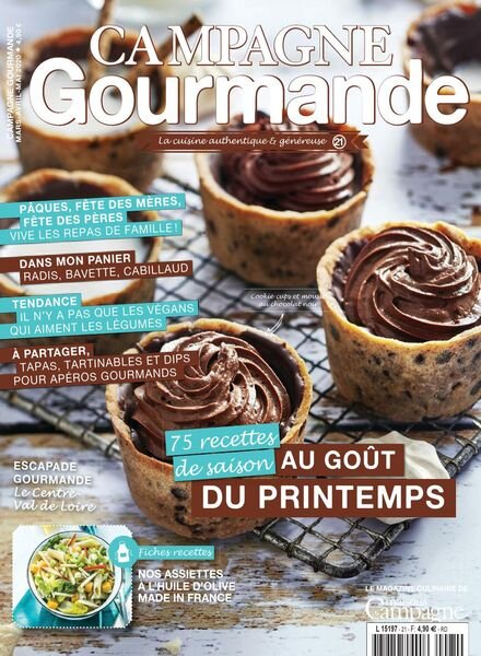 Campagne Gourmande – mars 2020 Cover