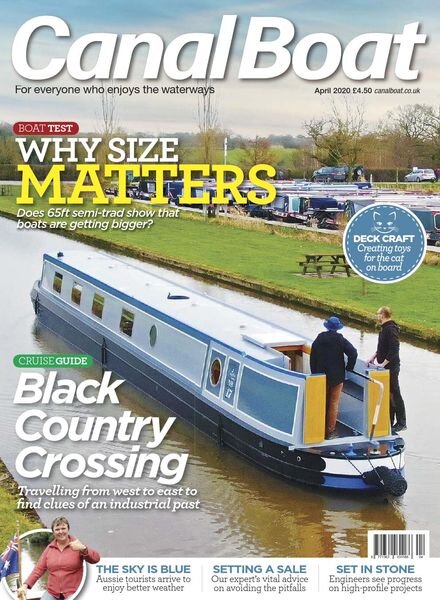 Canal Boat – April 2020 Cover