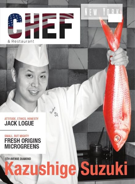 Chef & Restaurant New York – Issue 3 – November 2019 Cover