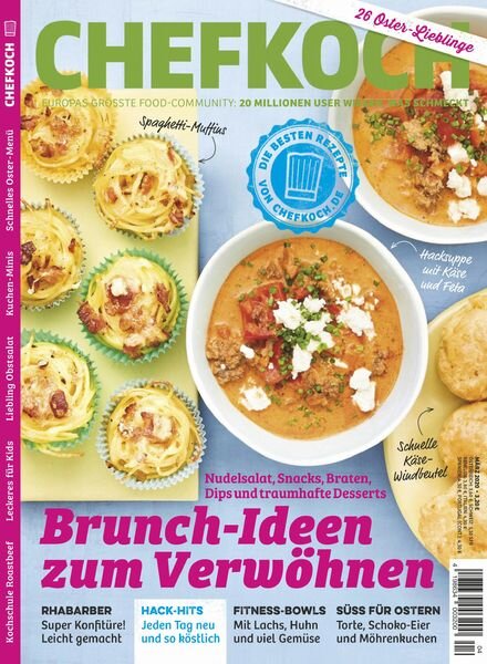Chefkoch – Marz 2020 Cover
