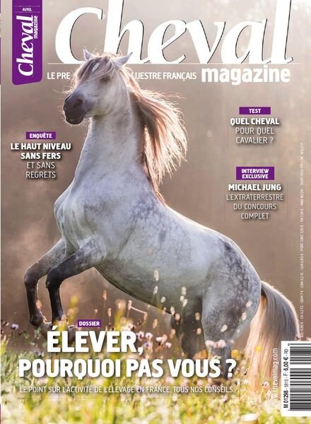 Cheval Magazine – avril 2020 Cover