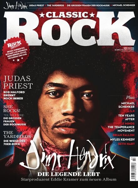 Classic Rock Germany – Marz 2018 Cover