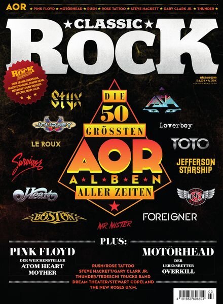 Classic Rock Germany – Marz 2019 Cover