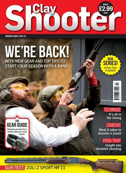 Clay Shooter – March 2020 Cover