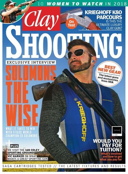 Clay Shooting – May 2018 Cover