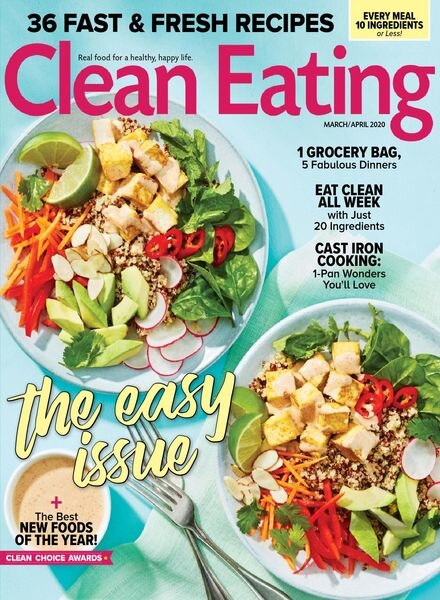 Clean Eating – March 2020 Cover