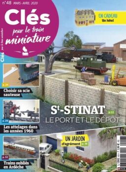 Cles pour le train miniature – mars-avril 2020