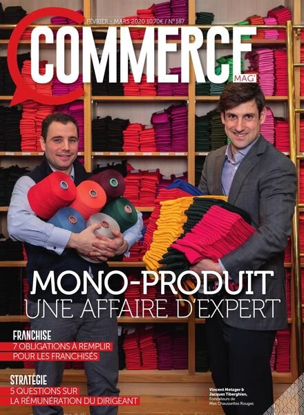 Commerce Magazine – fevrier 2020 Cover