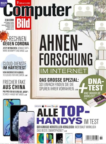 Computer Bild Germany – 13 Marz 2020 Cover
