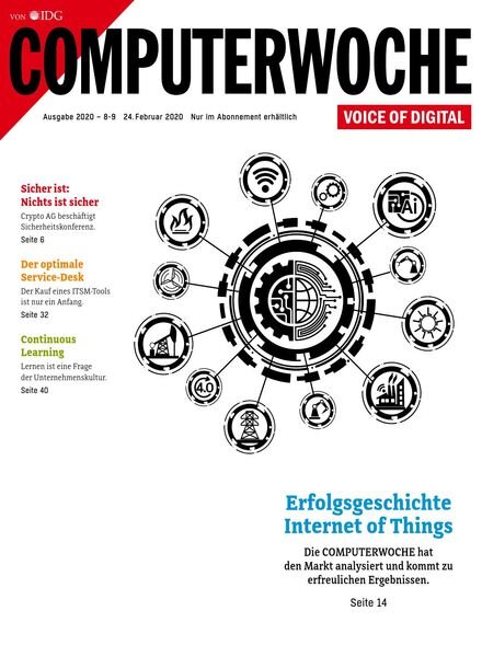Computerwoche – 24 Februar 2020 Cover